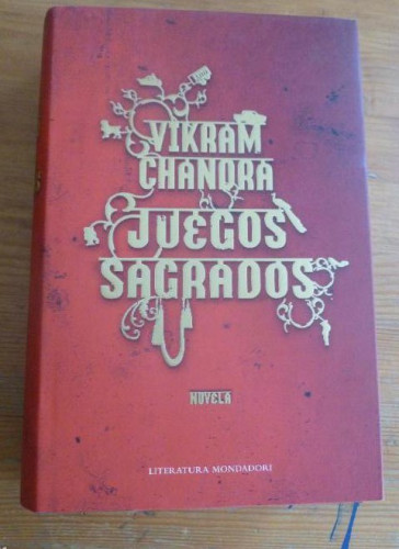 Portada del libro de Juegos sagrados (Literatura Random House)