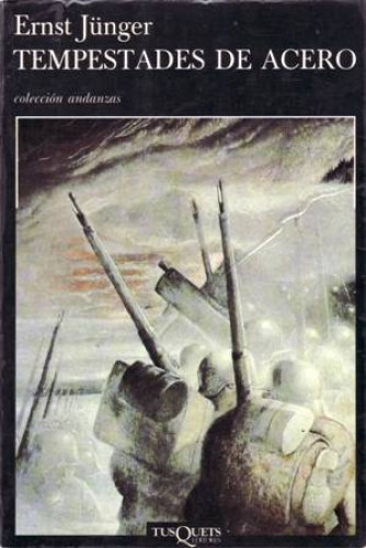 Portada del libro de Tempestades de acero