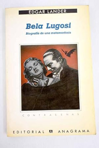 Portada del libro de BELA LUGOSI