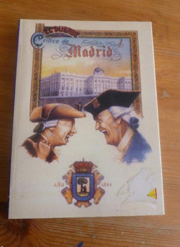 Portada del libro de EL DUENDE. CRITICO DE MADRID. ED-TRIGO 2010 191 pp