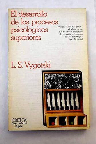 Portada del libro de El desarrollo de los procesos psicológicos superiores