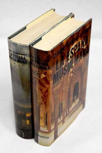 Portada del libro de La España musulmana TOMOS I Y II