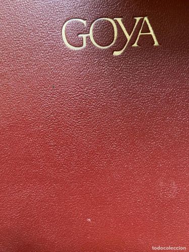 Portada del libro de GOYA Jean-François Chabrun GENIOS DEL ARTE