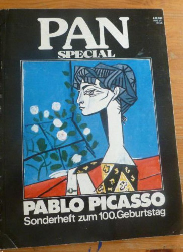 Portada del libro de Pan Special. Pablo Picasso. Sonderheft zum 100.Geburtstag. Burda GmbH., Verlag:1981 82pp