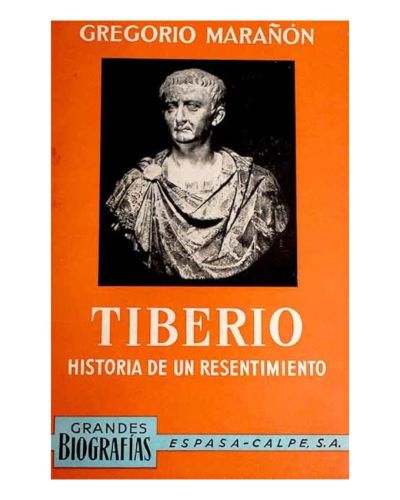 Portada del libro de Tiberio: Historia de un resentimiento