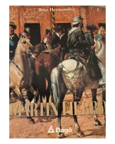 Portada del libro de Martín Fierro