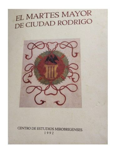 Portada del libro de El martes mayor de Ciudad Rodrigo