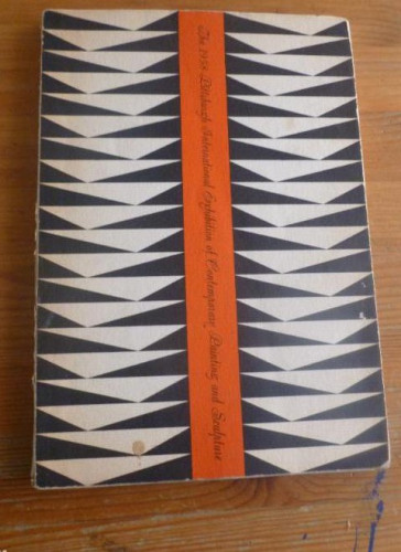 Portada del libro de Retrospective Exhibition of Paintings from Previous Internationals, 1896-1955. December 1958 - Febru