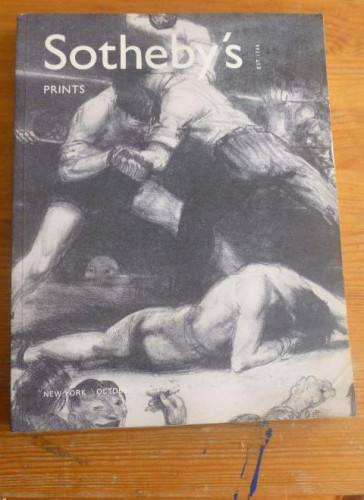 Portada del libro de SOTHEBY'S PRINTS NEW YORK OCTOBER 29&30 20004