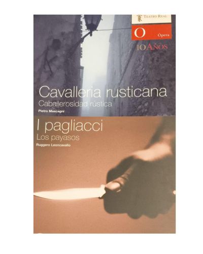 Portada del libro de AVALLERIA RUSTICANA LOS PAYASOS