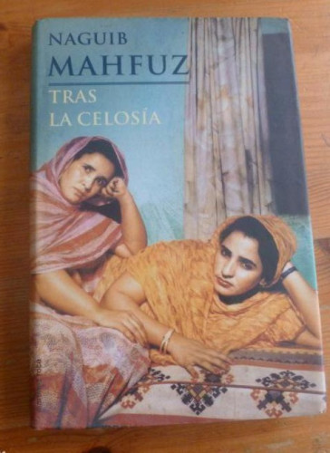 Portada del libro de TRAS LA CELOSIA. NAGUIB MAHFUZ. MARTINEZ ROCA 1999 250pp