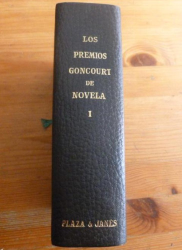 Portada del libro de LOS PREMIOS CONCOURT DE NOVELA.VOL I.1964 1976 pp VER LISTADO AUTORES.