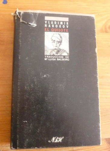 Portada del libro de EL QUIJOTE. VLADIMIR NABOKOV. EDICIONES B. 1987 294pp