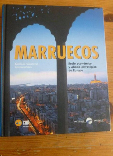 Portada del libro de Marruecos - socio economico y aliado estrategico de Europa