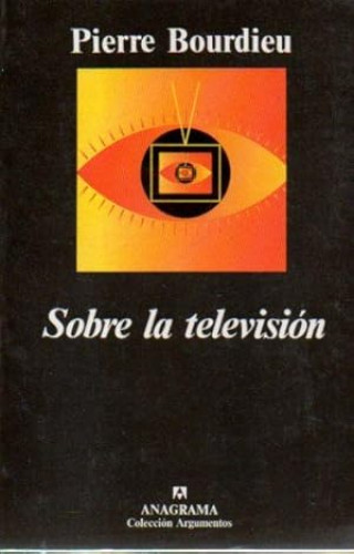 Portada del libro de Sobre la televisión