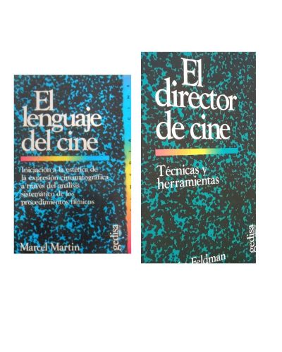 Portada del libro de El lenguaje del cine y el director de cine