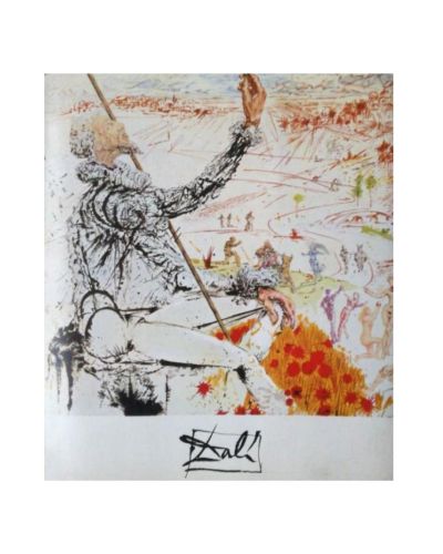 Portada del libro de SALVADOR DALI, OBRA GRAFICA: CICLOS LITERARIOS. 1982.