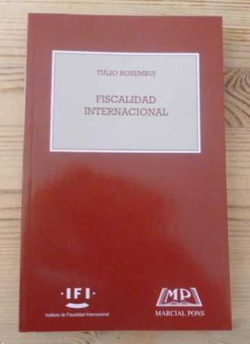 Portada del libro de Fiscalidad internacional
