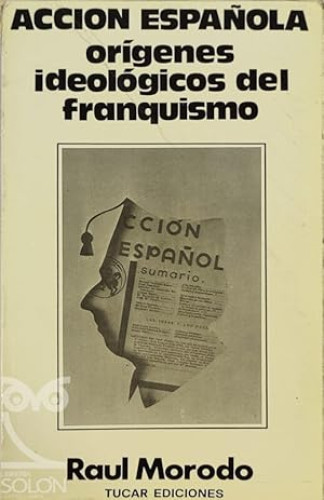 Portada del libro de Acción Española
