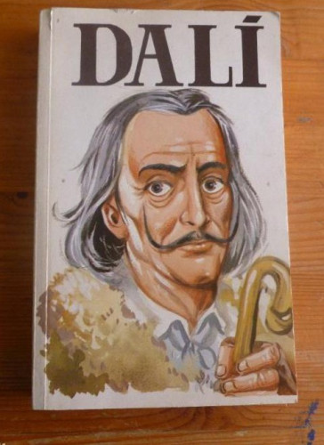 Portada del libro de SALVADOR DALI. A. B. TELLO. VILMAR ED. 1990 158pp