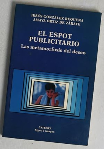 Portada del libro de El espot publicitario