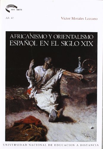 Portada del libro de Africanismo y orientalismo español en el siglo XIX
