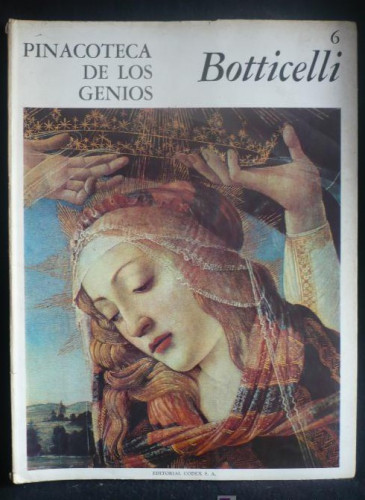 Portada del libro de PINACOTECA DE LOS GENIOS. BOTTICELLI. Nº6.
