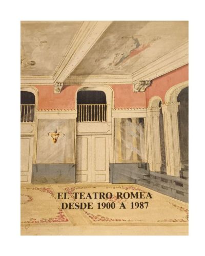 Portada del libro de EL TEATRO ROMEA DESDE 1900 A 1987