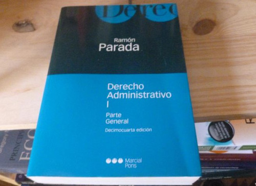 Portada del libro de DERECHO ADMINISTRATIVO. RAMON PARADA. 2 VOL. 2003 MARCIAL PONS