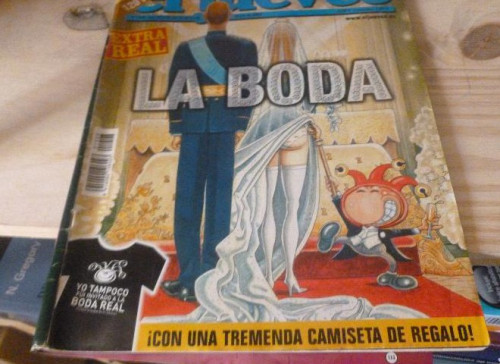 Portada del libro de EL JUEVES - Nº 1408 - EXTRA REAL LA BODA