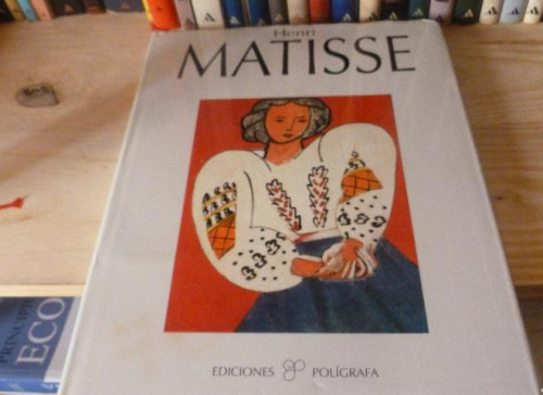 Portada del libro de HENRI MATISSE. EDICIONES POLÍGRAFA. 1994.64pp