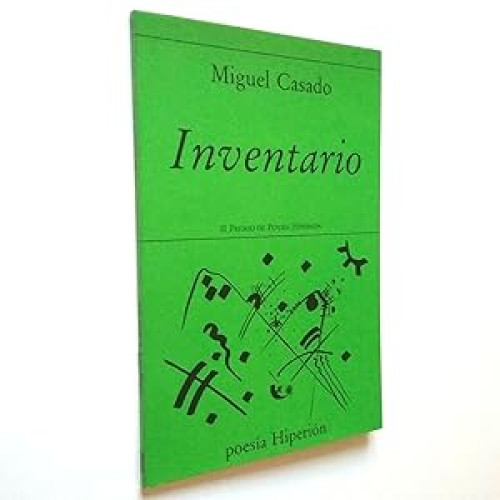 Portada del libro de Inventario