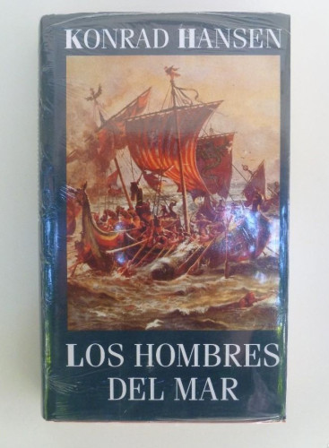 Portada del libro de Los hombres del mar - Konrad Hansen. 420PP