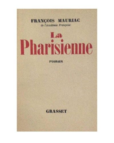Portada del libro de La pharisienne