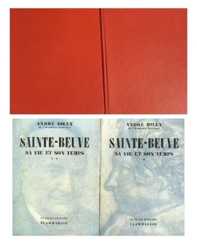 Portada del libro de SAINT BEUVE Sa vie et son temps tome 1 et 2