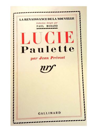 Portada del libro de Lucie Paulette