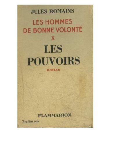 Portada del libro de LES HOMMES DE BONNE VOLONTE- TOME 10 LES POUVOIRS