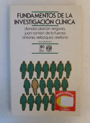 Portada del libro de Fundamentos de la investigación clínica (Salud y sociedad)