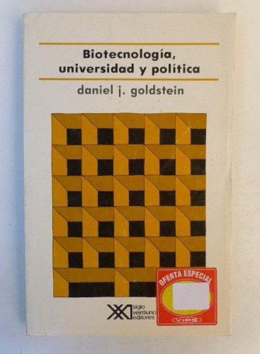 Portada del libro de Biotecnología, universidad y política