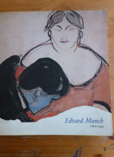 Portada del libro de EDVARD MUNCH. 1863-1944 MINISTERIO DE CULTURA. 1984 188pp