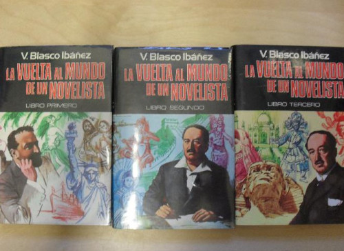 Portada del libro de La vuelta al mundo de un novelista (3 vol.)