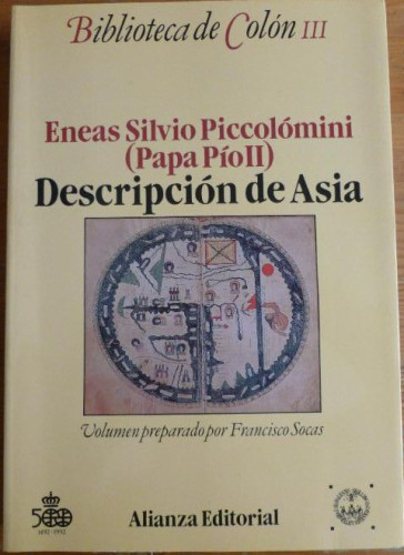 Portada del libro de Descripcion de Asia