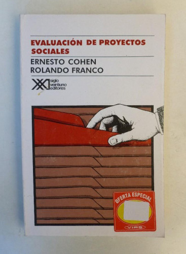 Portada del libro de Evaluacion de Proyectos Sociales