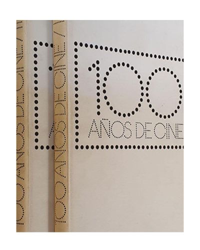Portada del libro de 100 años de cine.