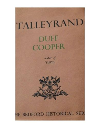 Portada del libro de TALLEYRAND 