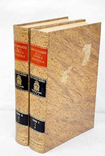 Portada del libro de Diccionario de la lengua española