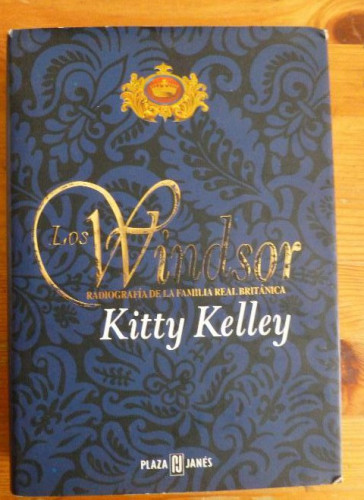 Portada del libro LOS WINDSER. RADIOGRAFIA FAMILIA REAL BRITANICA. KITTY KELLEY. 1997 596pp