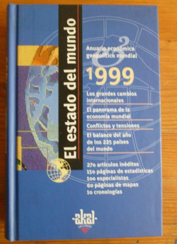 Portada del libro de EL ESTADO DEL MUNDO. 1999 AKAL. 580pp