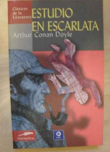 Portada del libro de Estudio en escarlata Doyle, A Conan Edimat 2007 184pp