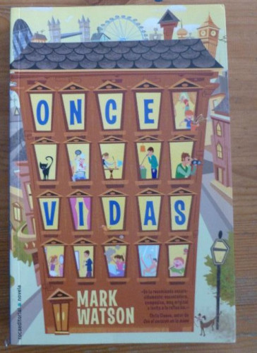 Portada del libro de ONCE VIDAS. MARK WATSON. ROA. 2011 249pp